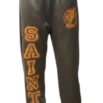 GREY BURGUNDY VARSITY SWEATS