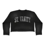 Saint Vanity Black ASH Crewneck Sweater