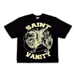 Saint Vanity Griffin Logo Tee Black