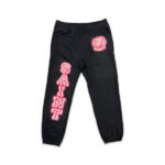 Saint Vanity Logo Sweatpants Black & Red