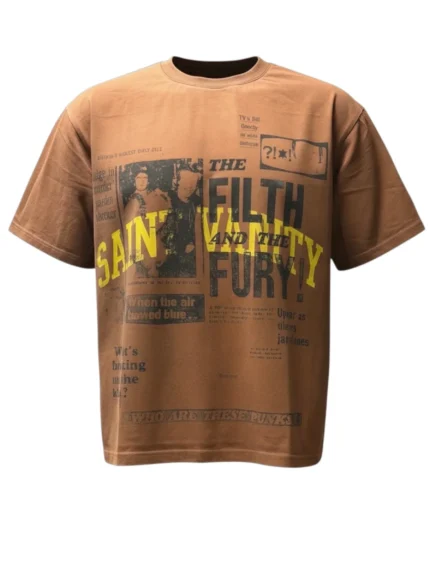 Saint Vanity Newspaper Tee