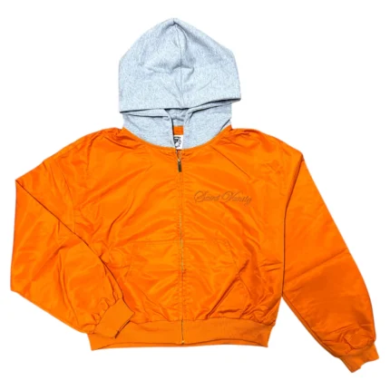 Saint Vanity Orange Bomber Jacket