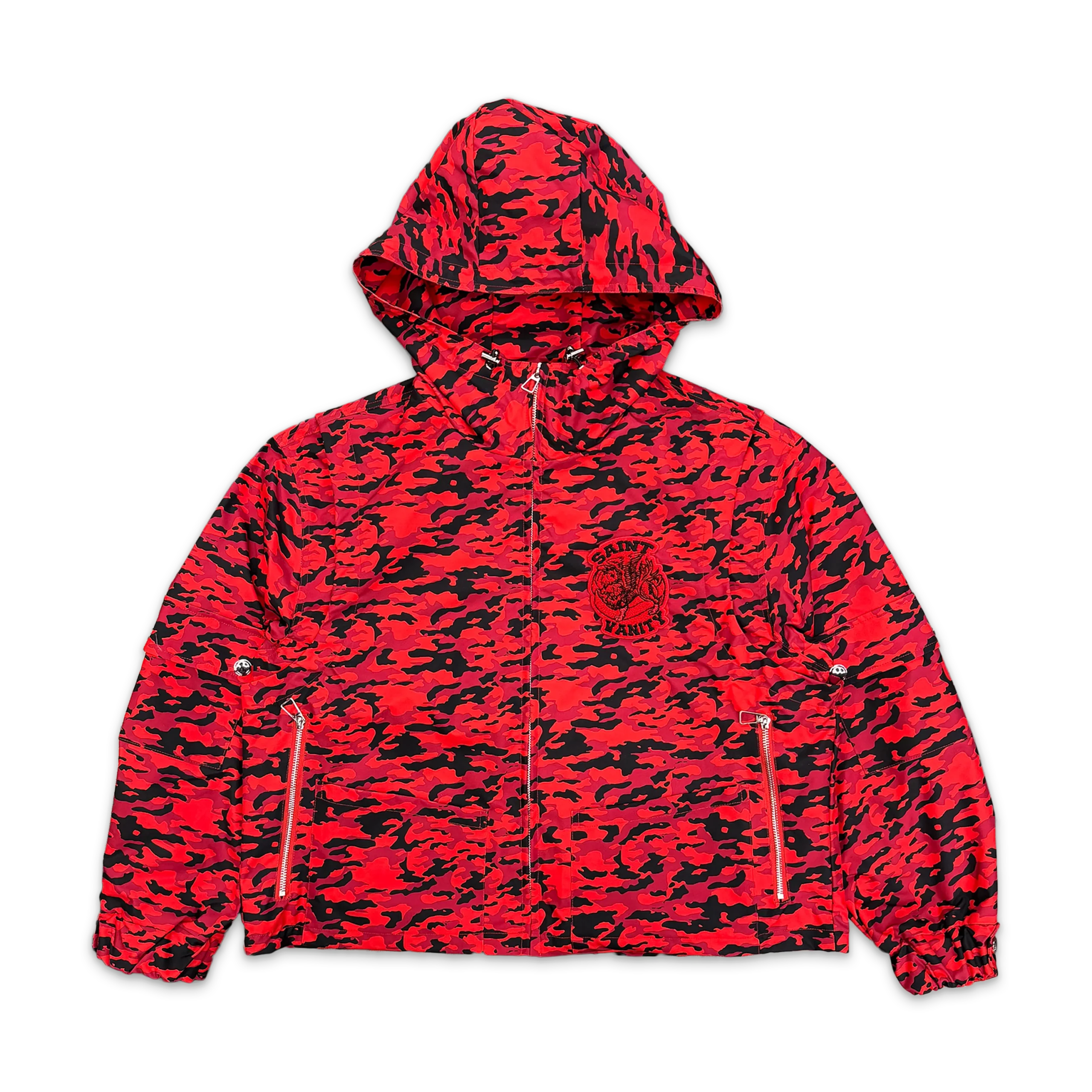 Saint Vanity Red Camo Jacket Saint Vanity Red Camo Jacket