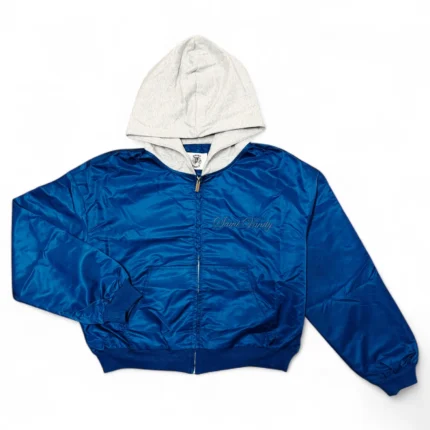 Saint Vanity Teal Bomber Jacket