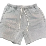 Saint Vanity Terry Shorts Grey