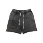 Saint Vanity VVS Logo Shorts “Washed Black”